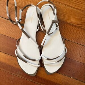Tory Burch Split Mignon Strappy Leather Sandal